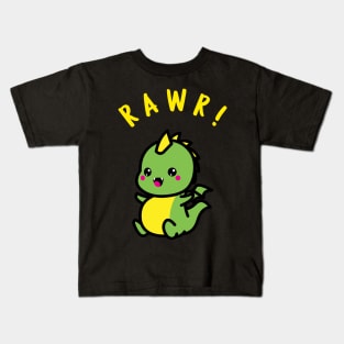 Rawr Baby Dino Kids T-Shirt